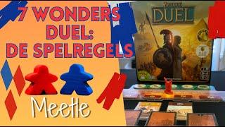 Hoe speel je 7 WONDERS DUEL? - De Speluitleg in het Nederlands