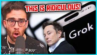 Grok Is Going Crazy (AI Hallucinations are Scary) | Hasanabi Reacts