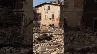 mudflow damage in Poland