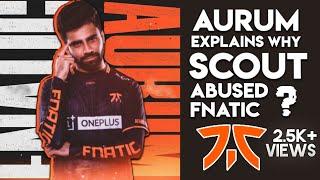 #Aurum talks about #scOut recent leaked recording #ScoutKaBillGates #scOut #Fnatic