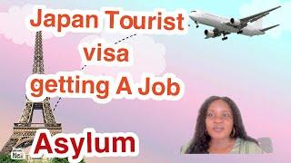 How you can live and work in Japan  with a tourist visa//asyluminjapan// tourist visa duration.