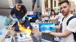 I Asked a Street Artist To Paint My Samsung Tablet... WILL IT BE RUINED?