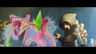 Time Lapse Graffiti by PSY-2HT with SENK-2HT, COBRA and SKORE at Dordrecht 04-27-2014