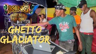 KING GHETTO SOUND/ ELCHAPPA SOUND/ SOUND INFERNO/ FIVE STAR SOUND STRING UP INNA ONE LAWN