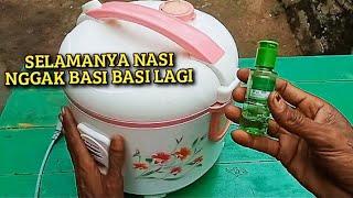 BANYAK YANG BELUM TAU!! BEGINI CARA SUPAYA NASI DI MAJIKOM TIDAK BASI BASI LAGI