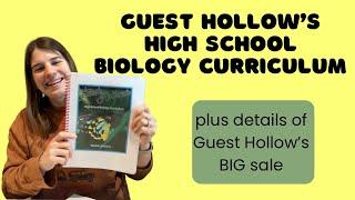 Guest Hollow’s FREE High School Biology Curriculum || BIG sale