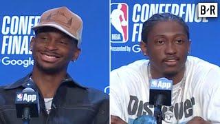Shai Gilgeous-Alexander & Jalen Williams Talk Advancing to the Finals | 2025 NBA Playoffs