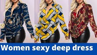 women sexy deep dresses | Women Sexy Deep V Ne variant
