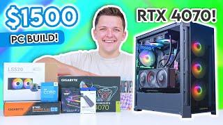 Awesome $1500 Gaming PC Build 2023!  [RTX 4070 & i5 13400F w/ Benchmarks]