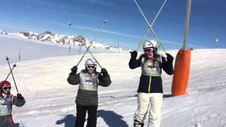 Easyski Ecole de ski Alpe d'Huez station internationale Cours ski enfants Easyski ski school 15-16