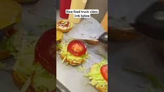 Click the related video for full video️ #kitchen #cheesburger #fastfood #food #foodtruck #fast