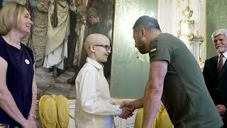 Володимир Зеленський і Петер Павел зустрілись з українським хлопцем, який лікується в Празі