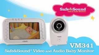 VTech® VM341 Safe&Sound® Video/Audio Baby Monitor