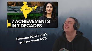 Frenchman Reacts To Gravitas Plus: India’s achievements @75 -WION