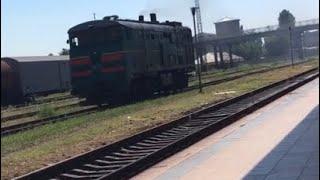 3Te10m locomotive [CFM] at Kishinev Train station