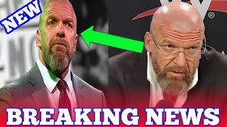 Triple H-Sudden Shocking Announcement: WWE fans react in disbelief to today's dangerous news!”