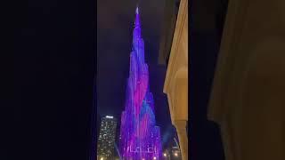 Burj Khalifa Light & Fountain Show 