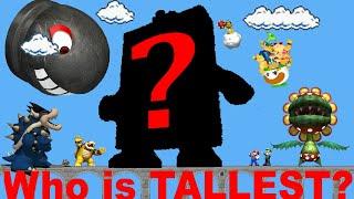 Super Mario - WHO IS THE TALLEST?! (Updated)