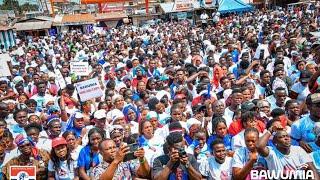 Fireworks at Nsawam market as BAWUMIA,Bryan Acheampong shake NPP Stronghold