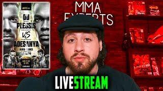 UFC 305 PREDICTIONS! ADESANYA CALLS OUT UFC BRASS, DDP VS ADESANYA - LIVESTREAM QNA