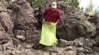 Survival shelters: Use a large trash bag to avoid hypothermia