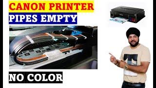 Canon Printer Pipes Color Problem | Inktank Printer Color Problem all Models