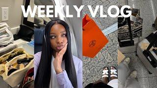 WEEKLY VLOG: LET’S PREP FOR GREECE, LUXURY MAINTENANCE, GIFT SHOPPING, HAULS + MORE