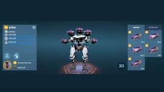 SONIC WEAPONS TITAN EIFFEL MAXED War Robots Gameplay WR