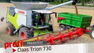 High End im mittleren Segment: Claas Trion 730 | profi # Praxistest