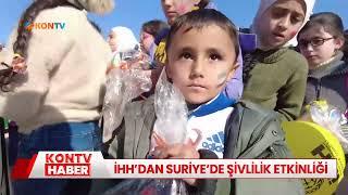 İHH'dan Suriye'de şivlilik etkinliği