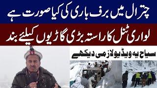 What is the status of snowfall in Chitral ? | Info News Network