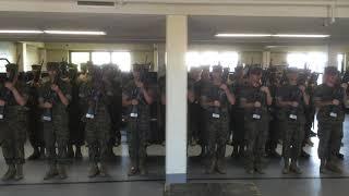 Sgt Martinez (EDI) Inspection Arms, Platoon 2025 (2014) USMC, Golf Co. 2nd Bn, Parris Island