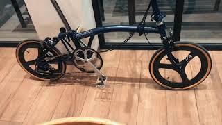 BROMPTON BLUE TEMPEST S2E | Solo Indonesia Cycling