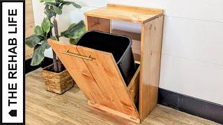 Make Money Woodworking - The Trash Bin Cabinet: Easy DIY Project!