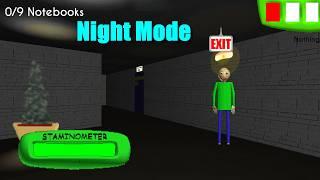 Baldi's Failed New School Opening But At Night! - Baldi's Basics Mod