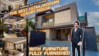 The Best Ultra modern Luxury House Fully Furnished 1 Kanal In DHA - Kamaal ka TV Lounge - Must Watch