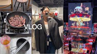 VLOG. 현대커넥트 부산갔다 해운대에서 전시회보고, 가을 캠핑갔다 남포동 노상맛집 공순대까지|부산브이로그|부산맛집|일상브이로그|busan|남포동맛집