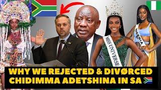 Chidimma Adetshina Story; South Africa  Government Reveal Why They Rejected & Diøvorced Her. 