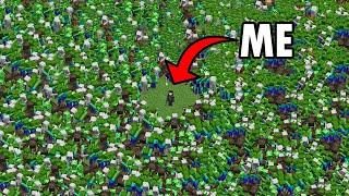 Defeating 1,000,000 Mobs in Minecraft!