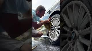 How to properly wash a BMW rim and remove brake dust. Restore vehicle rim to like new.