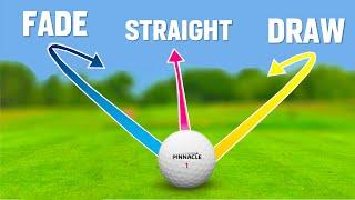 How to Hit Fade and Draw Shots in Golf EASY Method