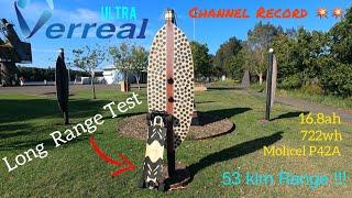 Verreal RS Ultra - Long Range Distance Test - Channel Record