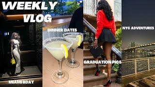 VLOG: COLLEGE GRADUATION + NYC ADVENTURES + 22nd BDAY RECAP