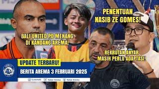 STAY/OUT! Arema vs Bali Penentuan Nasib Ze Gomes! Rekrutan Anyar Arema FC Masih Perlu Adaptasi