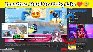 Jonathan Raid On Pubg Lite | @JONATHANGAMINGYT Raid On Girl Gamer Pubg Lite 