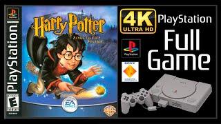 Harry Potter and the Sorcerer's Stone (PS1) - Full Game Walkthrough / Longplay (4K60ᶠᵖˢ UHD)