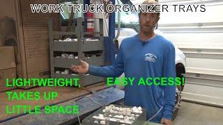 Work Van/Truck Organization & Storage Ideas: Portable Storage Bins