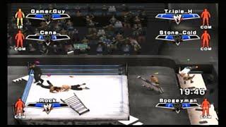 WWE SMACKDOWN VS RAW 2007 money in the bank match legend difficulty PS2 version