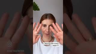 Nasolabial folds? Watch this  #nasolabisfolds #beautytip #faceyoga #face #facegym #facemassage