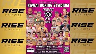 Rawai Fight Night 20/09/24 | Powered by RISE FIGHT GEAR